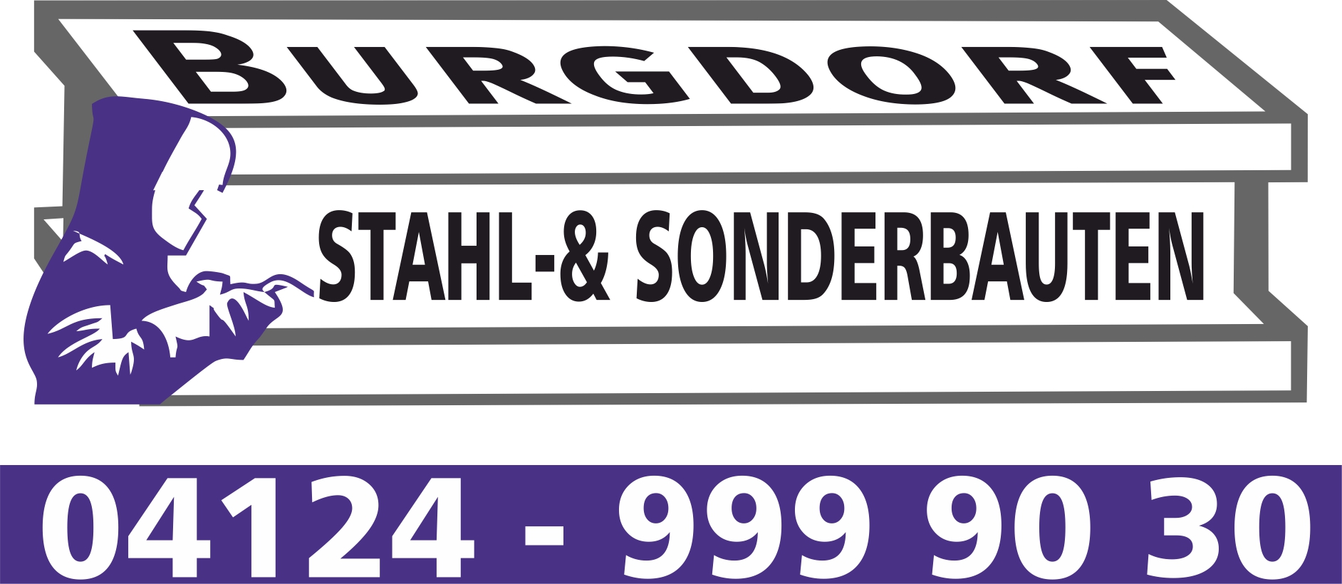 Burgdorf Stahlbau Halle aussen